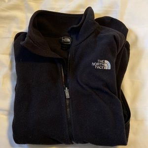 The North Face full zip jacket - Black M